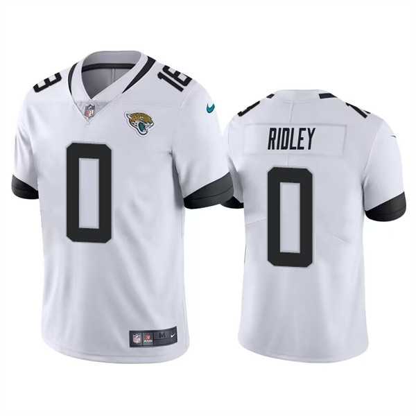 Men & Women & Youth Jacksonville Jaguars #0 Calvin Ridley White Vapor Untouchable Limited Stitched Jersey
